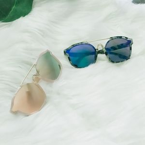 3/$30Cool As The Breeze Sunglasses Green